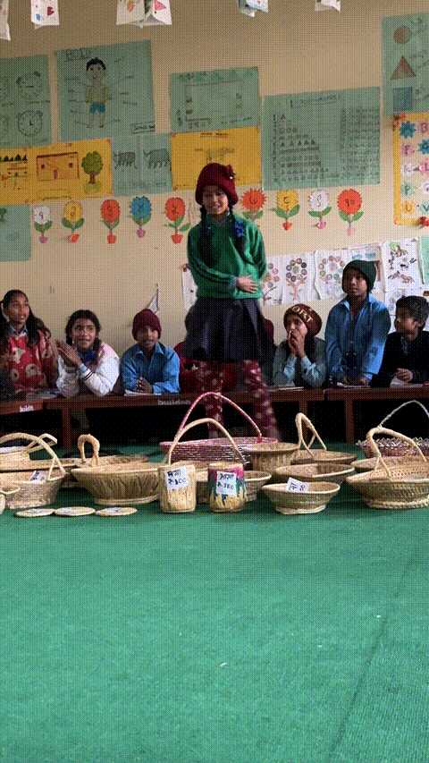 Children performing traditional dances