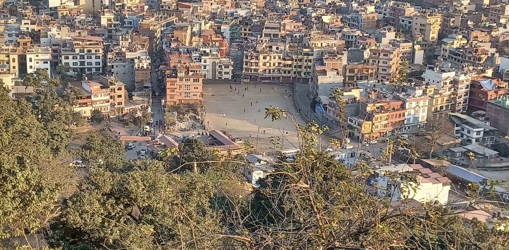 Landing in Nepal
