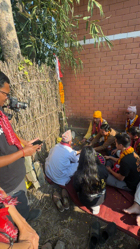 Commencement pooja ceremony