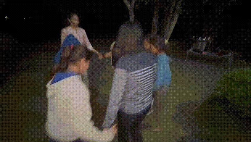 Girls dancing