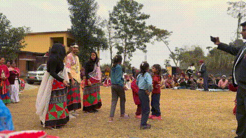 Traditional dance performance