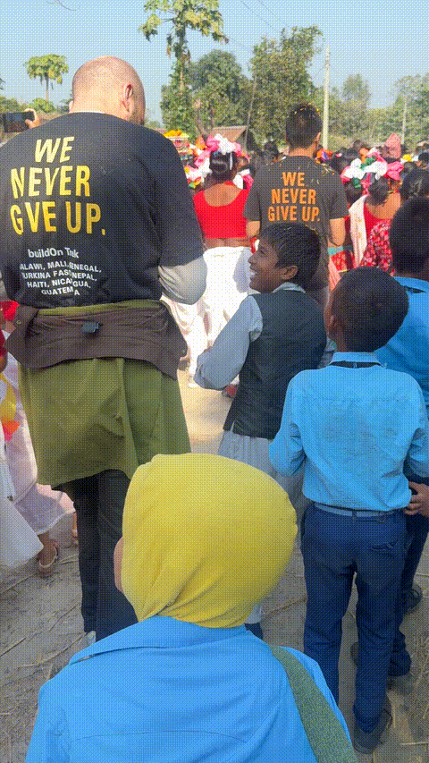 Traditional welcome dance